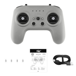 Пульт дистанційного керування RadioMaster T8L ELRS Grey - FPV радіоапаратура 2.4 ГГц, Hall-стіки
